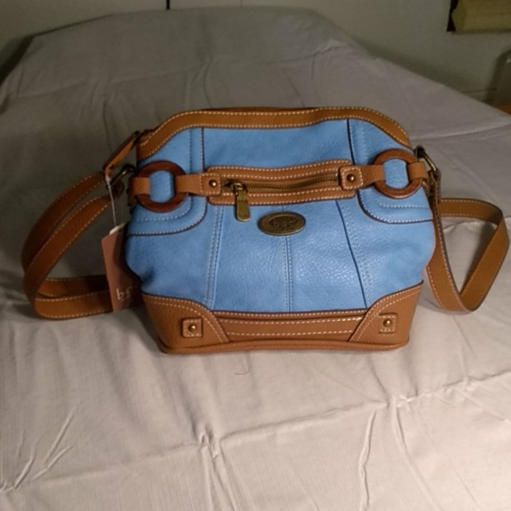 Blue and Brown Boc Born Concept Purse
